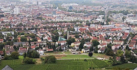 Heilbronn-Panorama vom Wartbergturm aus (Okt. 2016, FL)