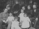 Peter Bruckmann mit Familie (um 1905, Privatbesitz)