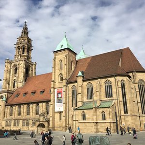 Kilianskirche vom Kiliansplatz (Mrz. 2017, VN)