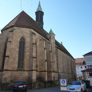 Nikolaikirche Rückansicht (Feb. 2014, KB)