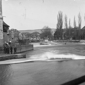 Neckarwehr (um 1930, StadtA HN)