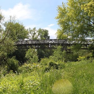 Fußgängerbrücke (Mai 2014, BK)