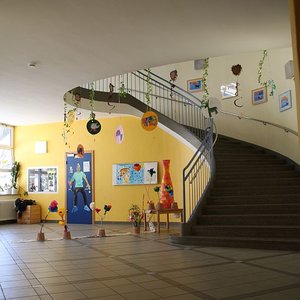 Foyer Silcherschule (Feb. 2014, HMS)