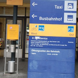 Hinweisschild Wegweiser (Jan. 2014, EK)