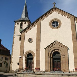 Kirche St. Alban (Juli 2014, UM)