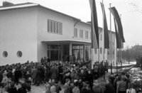 Einweihung der Silcherschule (1953, StadtA HN)