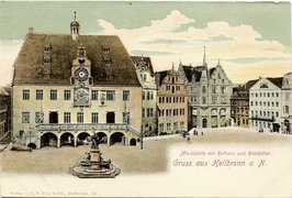 Rathaus Heilbronn (um 1900, StadtA HN)