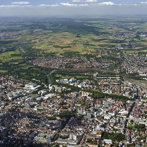 Luftbild Neckarbecken (2011, LMZ)