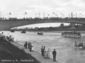 Postkarte Neckarkanal-Teilstück mit Kanalhafen (28. Juli 1935, StadtA HN)