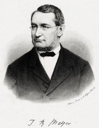 Julius Robert Mayer im Jahr 1868 (1868, StadtA HN)