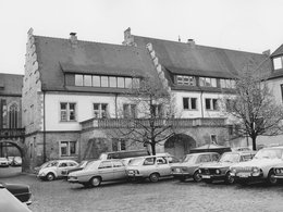 Mittelbau im Deutschhof (1968, StadtA HN)