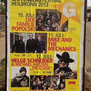 Werbeposter Gaffenberg-Festival (2013, FL)