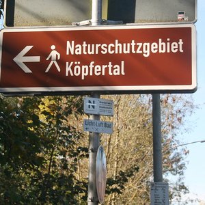 Wegweiser Köpfretal (2013, UM)