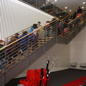 Treppe zur Stadtbibliothek (2012, VN)
