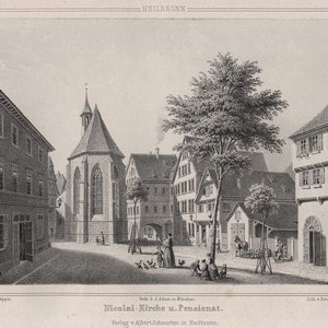 Volksbibliothek (um 1855, StadtA HN)